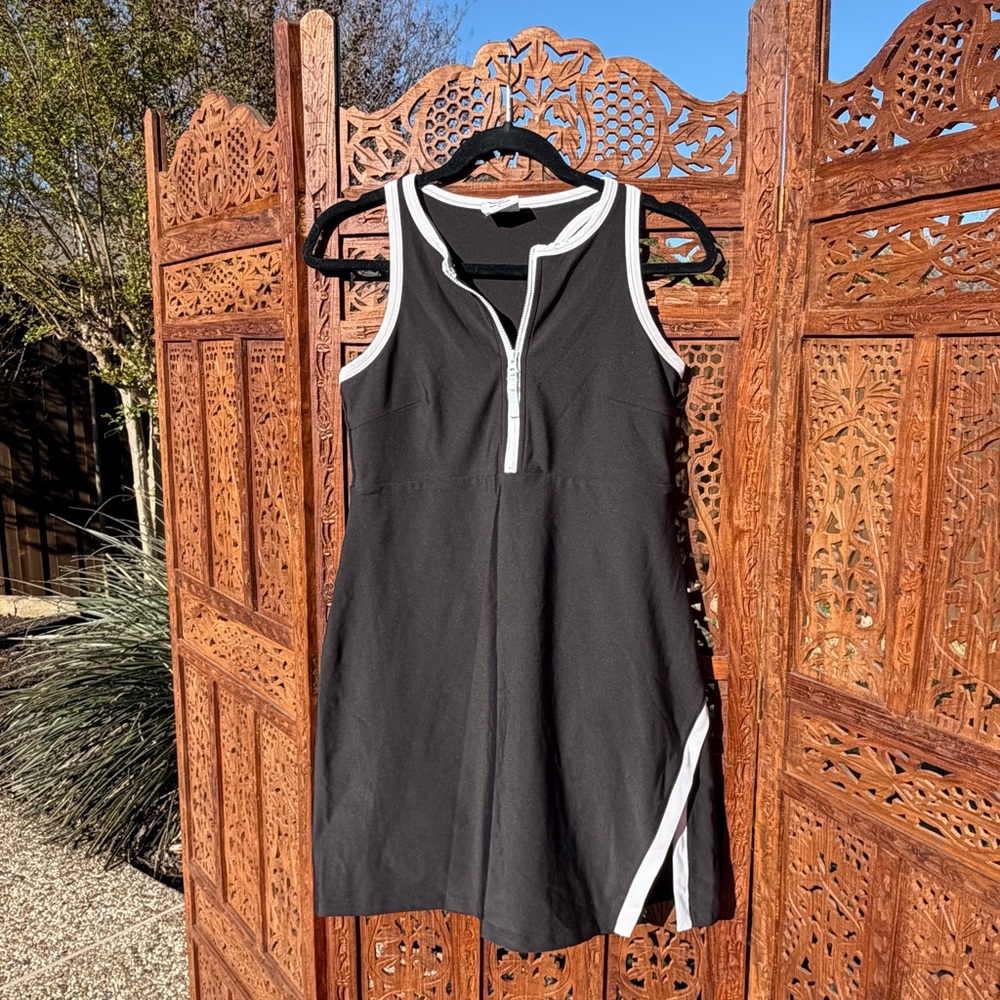 Black and White Active Dress